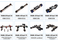 Actionneur linéaire KNK K40 à haute précision ±0,05 mm, module de mouvement linéaire entraîné par courroie, guide coulissant pour robot