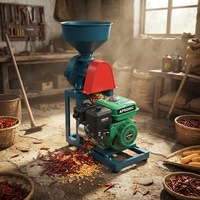 Moulin à grains multifonctionnel électrique pour maïs, soja, café, blé et autres céréales, pour mouture à sec et humide