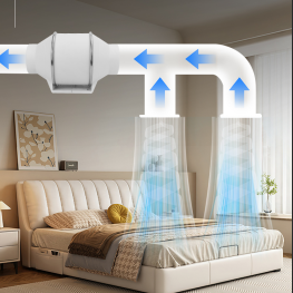 Ventilador de Tubería de Plástico de Alta Velocidad 2600 RPM HF, 4~12 Pulgadas, Gran Volumen de Aire 220m³/h, Eficiente para la Industria, Eléctrico, OEM, ODM, OBM - Product Image 6