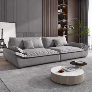 Moderne Italiaanse Zeilboot Geïnspireerde Stoffen Bank-Minimalistisch Design Slappe Comfort Voor De Woonkamer - Product Image 4