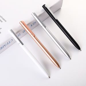 Pena bola logam kustom pena Logam tinta Gel lancar tulisan tanda mewah dengan Logo kustom - Product Image 2