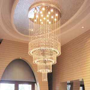 Lustre en cristal <span class=keywords><strong>de</strong></span> luxe personnalisé en usine en Chine, Guzhen - Product Image 6