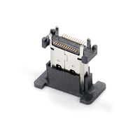 Connecteur USB-C vertical MUP 24P, connecteur électrique SMT pour carte PCB, prise pour téléphone IoT, charge rapide, vente chaude en Inde VNM P H