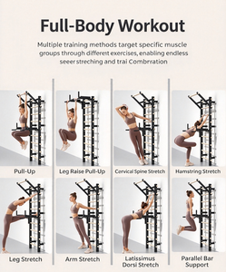 Wall Mounted Pilates Reformer Ladder Training Machine <b>Wooden</b> <b>Peg</b> Gymnastics Fitness Equipment for Home Studio - Product Image 2