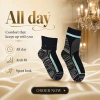 Chaussettes résistantes à l'eau imperméables High-Crew Outdoor Walk & Sports pour rester au chaud pour la randonnée dans l'eau