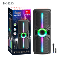 Produsen Kabinet Speaker Plastik Peralatan Restoran Baterai Tahan Lama 3600mAh TWS Kafe Bar Restoran Area Makan Pesta Karaoke