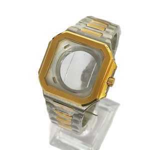 Boîtier Carré en Acier Inoxydable 316L <span class=keywords><strong>de</strong></span> Style SANTOS <span class=keywords><strong>DE</strong></span> <span class=keywords><strong>CARTIER</strong></span> <span class=keywords><strong>de</strong></span> 42 mm avec Verre Saphir pour Mouvement Japonais NH35/NH36 - Product Image 5