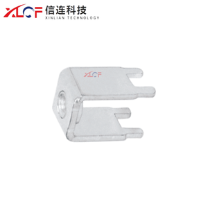 Xlcf 04332 Chất lượng cao bốn-pin Brass khối thiết bị đầu cuối kim loại PCB bảng mạch dẫn điện Bracket với Side Pin - Product Image 3