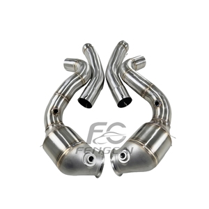 Tubo de Escape OEM para Mercedes-Benz W205 C63 4.0T 2015-2019 con Aislamiento Térmico, Proceso de Forjado, Mejora de Potencia - Product Image 6
