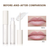 Kit de Soins des Lèvres : Base de Teint Jour, Sérum au Collagène Nuit, Baume au Beurre de Karité, Tubes Roll-on Hydratants Longue Durée