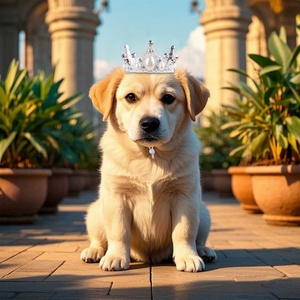 Neue trend ige Hunde und Katzen Party Muster Legierung Crown Pet Kopf bedeckung Cross-Border Shining Crown Pet <span class=keywords><strong>Hat</strong></span> für Geburtstag und Feiertage - Product Image 5