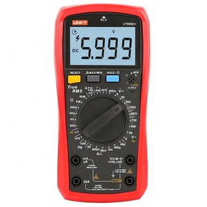 Multímetro Digital Industrial de Corriente Alterna True RMS UNI-T UT890D+, Amperímetro, Voltímetro, Ohmímetro, Medidor de Capacitancia - Product Image 1