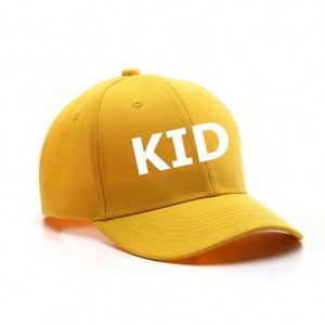 Casquette de baseball pour enfants, garçons et filles, en coton, avec logo brodé personnalisé, amusante, réglable, mignonne, cadeau promotionnel - Product Image 1