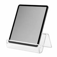 Porte-livres en acrylique solide personnalisé, résistant, imprimé UV, en forme de L, pour bureau, étagère, décoration esthétique de la pièce, bricolage