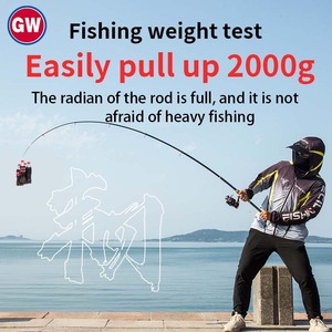 Canne à pêche longue portée Guangwei Power Force 2.1 2.4 2.7 3.0 3.6 4.5 mètres en fibre de carbone pour la pêche en mer - Product Image 5