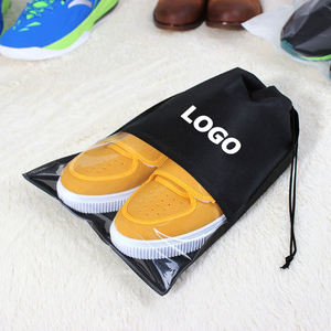 Bolsas Transparentes para Zapatos con Cordón, de Tela No Tejida: Protección Contra el Polvo para Zapatillas, Sandalias y Más - Listas para Regalo Promocional - Product Image 1