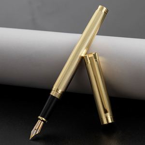 Stylo plume professionnel en gros pour bureau, étudiants, pratique de la calligraphie, stylo publicitaire personnalisé avec logo, cadeau promotionnel - Product Image 4