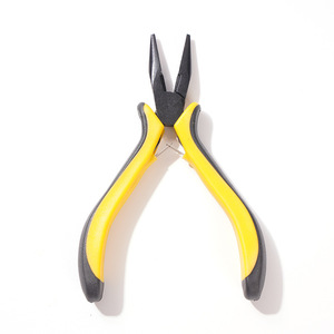 ชุดคีมทำเครื่องประดับจากโรงงานโดยตรง ขนาด 4.5 นิ้ว คีมปากแหลม ด้ามจับสีเหลืองดำ ทำจากสแตนเลส สำหรับงาน DIY และงานฝีมือ - Product Image 5