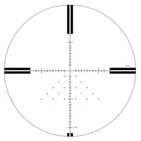 Lunette de chasse longue portée Bobcat King HD 6-24X50 FFP (premier plan focal) étanche IP67 avec verre gravé et parallaxe latérale