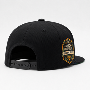 Wholesale 3D Letter Embroidery Logo Snap Back Caps 5/6 Panel Polyester Custom Men Gorras Blank Fitted Snapback <b>Hat</b> Baseball Cap - Product Image 3