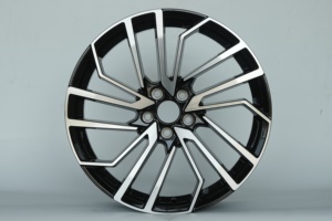 Velg Racing Alloy Baru 19 inci 5x112 30mm ET Gloss Black Machined Multi Spoke untuk Tesla Model 3 - Product Image 2