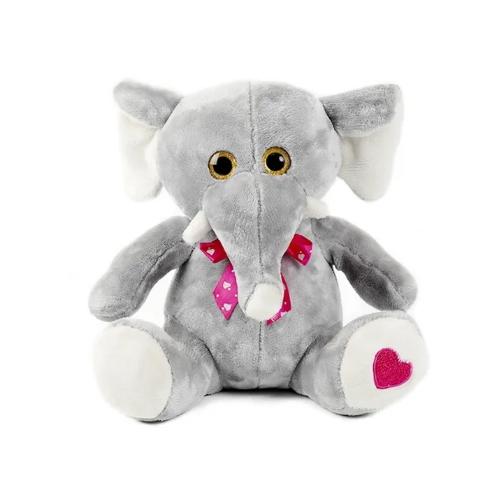 Toy Stuffed Animal Factory Wholesale Price Sale Wild Animals Elephant Stuffed Plush Toys