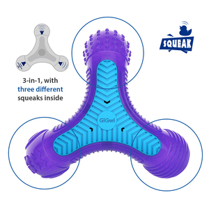 GiGwi toptan <span class=keywords><strong>TPR</strong></span> gıcırtılı üçgen çok ses kemik çay temizleme içinde 3 kers kers ile <span class=keywords><strong>TPR</strong></span> çiğnemek oyuncak - Product Image 2