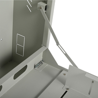 19 Zoll Vertikaler Wandmontage DVR NVR Sicherheitsschrank Rack-Gehäuse für CCTV-System Sicherheitsausrüstung Platzsparend
