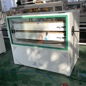 <span class=keywords><strong>HDPE</strong></span> polyethylene xoắn ốc sóng ống cá tuyết đa kênh cáp quang bó ống dự ứng lực ống đùn dây chuyền sản xuất - Product Image 4