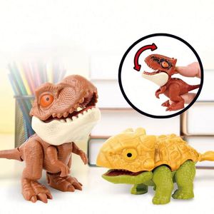 Nouveaux dinosaures en plastique qui mordent les doigts, articulations mobiles, modèles de dinosaures amusants, créatifs, farceurs, jouets éducatifs pour enfants - Product Image 3