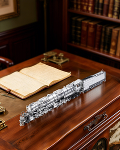 Kit de modèle de puzzle 3D en métal exquis rétro Locomotive à vapeur Colossus HP429-SK de Piececool pour les amateurs adultes - Product Image 3