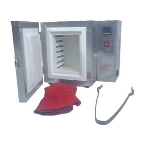 Machines de four à quatre faces pour moules en plâtre de pièces de quincaillerie de bijoux en or et argent, bagues et bracelets, avec affichage numérique - Product Image 1