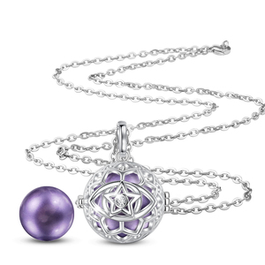 Merryshine Star Future Mama Gioielli Amore Materno Ciondolo Campanello Armonico Collana Angel Chime Caller - Product Image 6