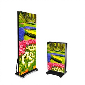 Écran LED pliable GOB pour affiches publicitaires P1.2 P1.5 P1.8 P2.5 640x1920mm 4K, affichage LED à raccordement sans soudure pour location d'événements et mariages - Product Image 1