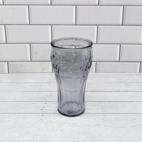 Boîte personnalisée, emballage écologique, tasse à café en verre de 350 ml, gaufrage du logo avec paille pour les boissons gazeuses, la bière