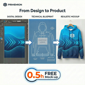 Sudaderas con Capucha Personalizadas con Bordado y Estampado para Trail Running, Sublimación Completa, ODM, Ropa Deportiva para Montaña, Venta al Por Mayor - Product Image 2