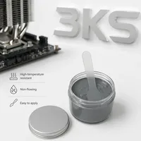 3K-LTD148 No Flow 14.8w/m.k Silikon Thermal Conductivity Putty untuk SSD GPU VGA LED Pengisi Celah Baterai