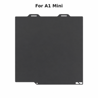 Plaque de construction en acier à ressort noir pour imprimantes 3D FDM – Pièces détachées en gros pour impression à basse température