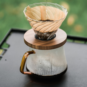 Phụ kiện cà phê 100pcs v-lọc giấy tờ không dễ dàng để phá vỡ chất lượng thương hiệu hình chữ V nhỏ giọt Bộ lọc v-hình dạng cà phê lọc giấy tờ - Product Image 5