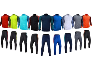 Uzun kollu yüceltilmiş Unisex gençler için futbol formaları öğrenci yarışması üniforma takım elbise yaz için hızlı kuru nefes - Product Image 1