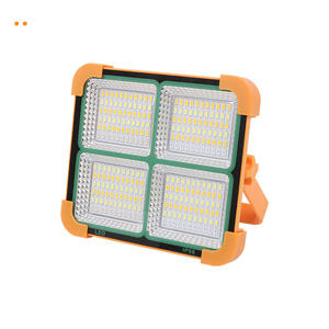 ソーラーポータブル充電ライトUSBキャンプ建設現場エンジニアリングライト緊急照明地上ストール充電 - Product Image 1