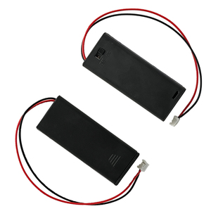 OKY6008-5 2 AAA Battery Storage <b>case</b> Box with On/off <b>Switch</b> JST Connector - Product Image 4