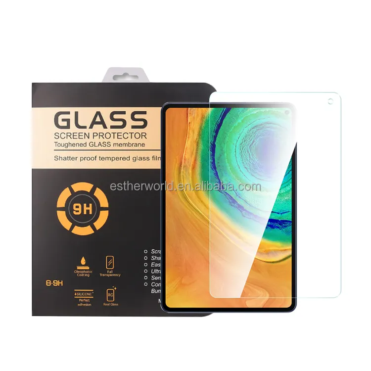 Protector de pantalla de vidrio templado para tableta 9H a prueba de explosiones para iPad Huawei Samsung Xiaomi Redmi LG G Pad 7 pulgadas 8 pulgadas