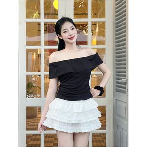Best Quality <b>Plus</b> <b>Size</b> Women's Casual <b>Skirts</b> Soft Adjustable 100% Cotton <b>Mini</b> A-Line Design Many Colors Korean Vietnam Supplier - Product Image 1