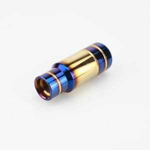 Pommeau de levier de vitesse universel de style JDM personnalisé de 9cm en aluminium X6 modèle tête de levier de manette de vitesse en cristal pour voitures à 5/6 vitesses - Product Image 4