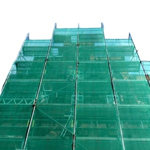 PE bóng cam xây dựng an toàn lưới bảo vệ giàn giáo mảnh vỡ bao gồm <span class=keywords><strong>net</strong></span> với Lỗ Đen - Product Image 5