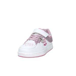 Sneakers Lelli Kelly per Ragazze, Bianche e Rosa con Chiusura in Velcro, Stile Basket - Product Image 1