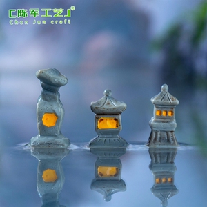 Lámpara de <span class=keywords><strong>roca</strong></span> artificial de simulación de micropaisaje Weij, accesorios decorativos de bricolaje para paisajismo de jardín y patio, miniatura - Product Image 5