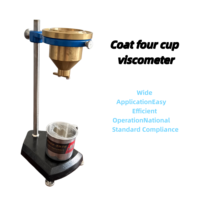 Viscosímetro de Taza Portátil para Recubrimientos TU-4, Viscosímetro de Laboratorio, Equipo de Prueba, Precio Económico al por Mayor