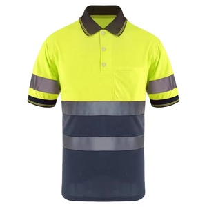 Chaleco de Seguridad LED Impermeable Personalizable, ANSI Clase 1, Alta Visibilidad, Reflectante, Manga Corta, Algodón, con Logotipo para el Trabajo, AmpsafeX - Product Image 1